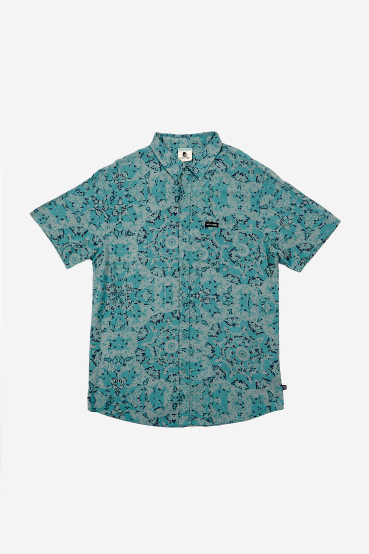Guayabera Mero Viscosa Verde Hombre