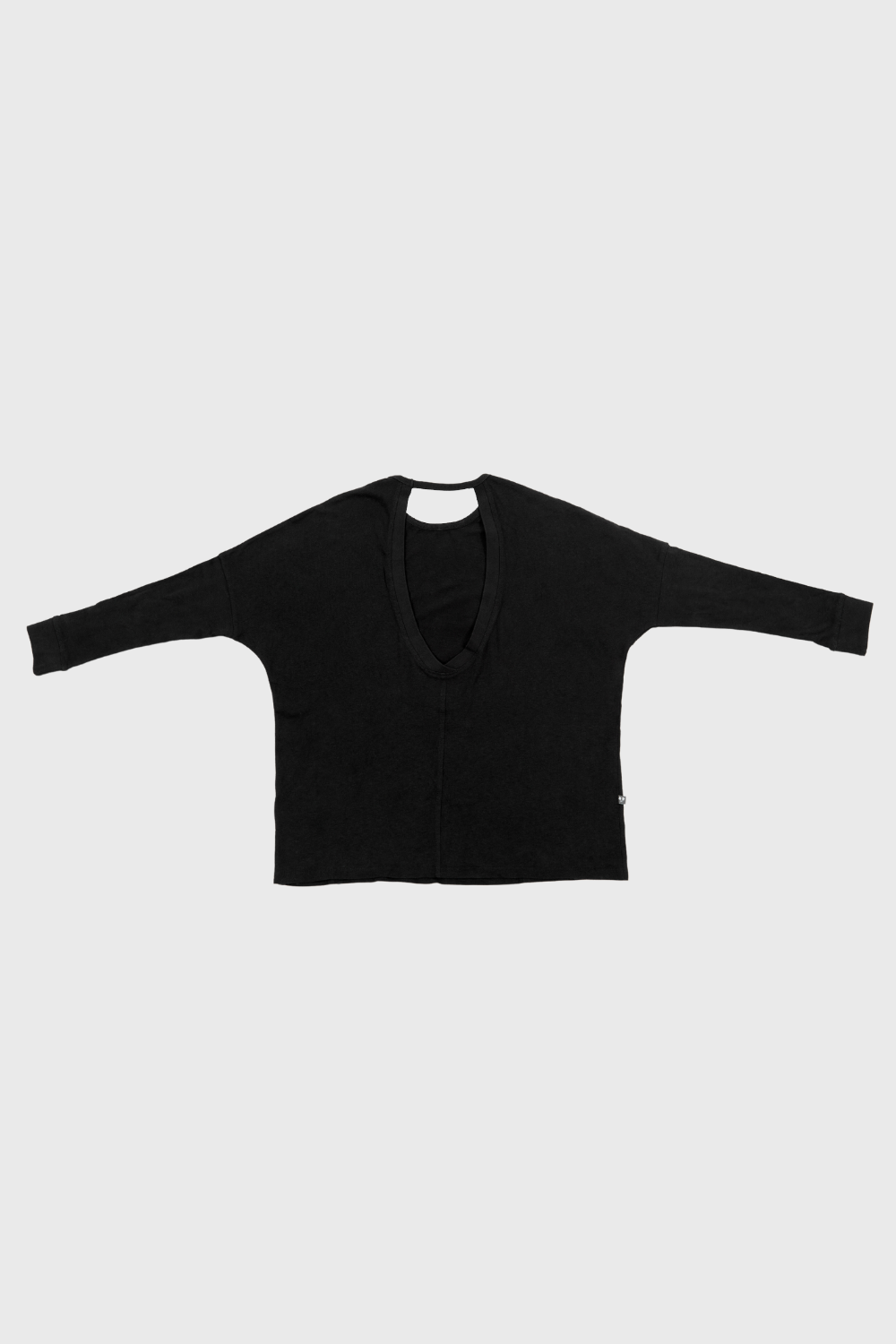 Polera Kava Cáñamo Negro Mujer