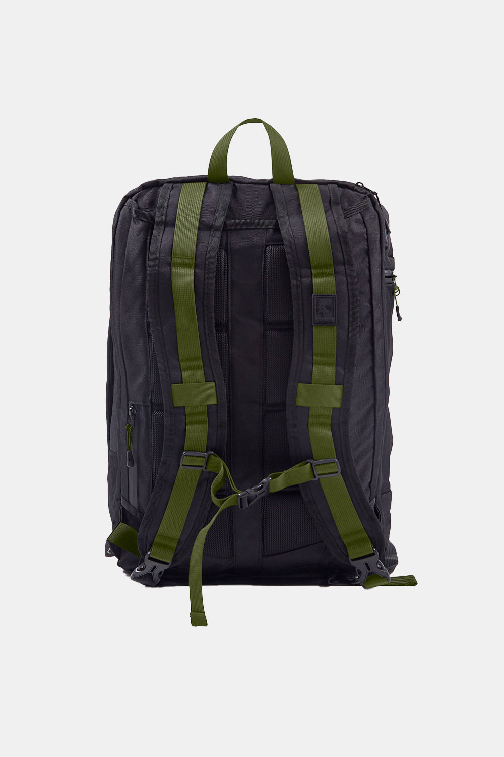 Mochila Travel Duma Reciclada Negra Verde 40L