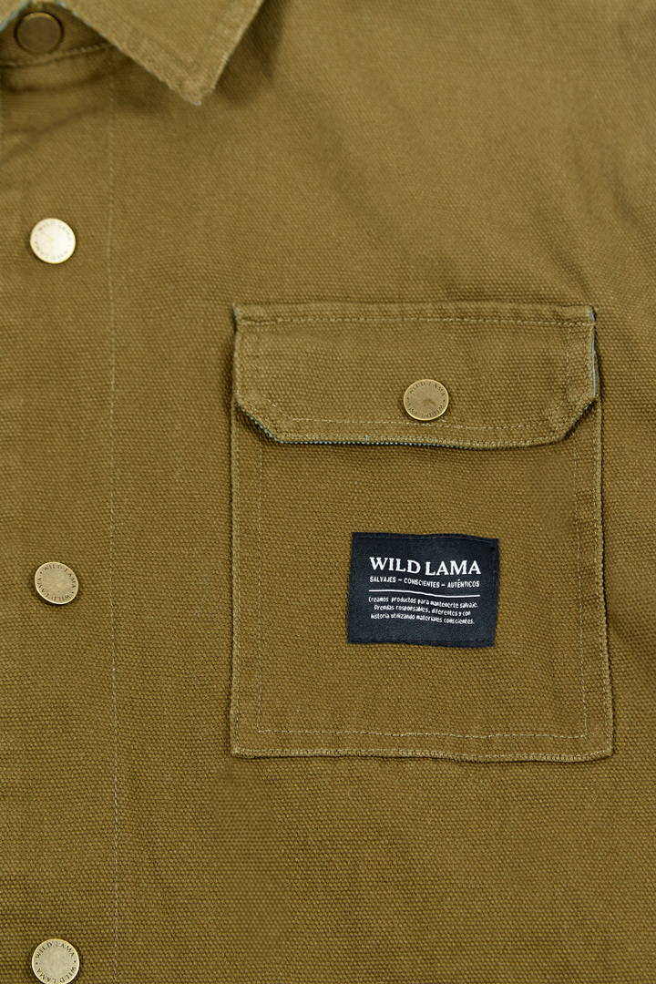 Chaqueta Roble Orgánica Verde Hombre