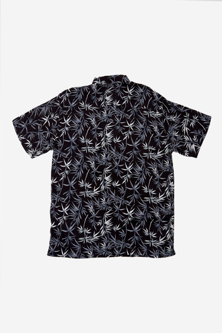 Guayabera Bunche Floreado Celeste