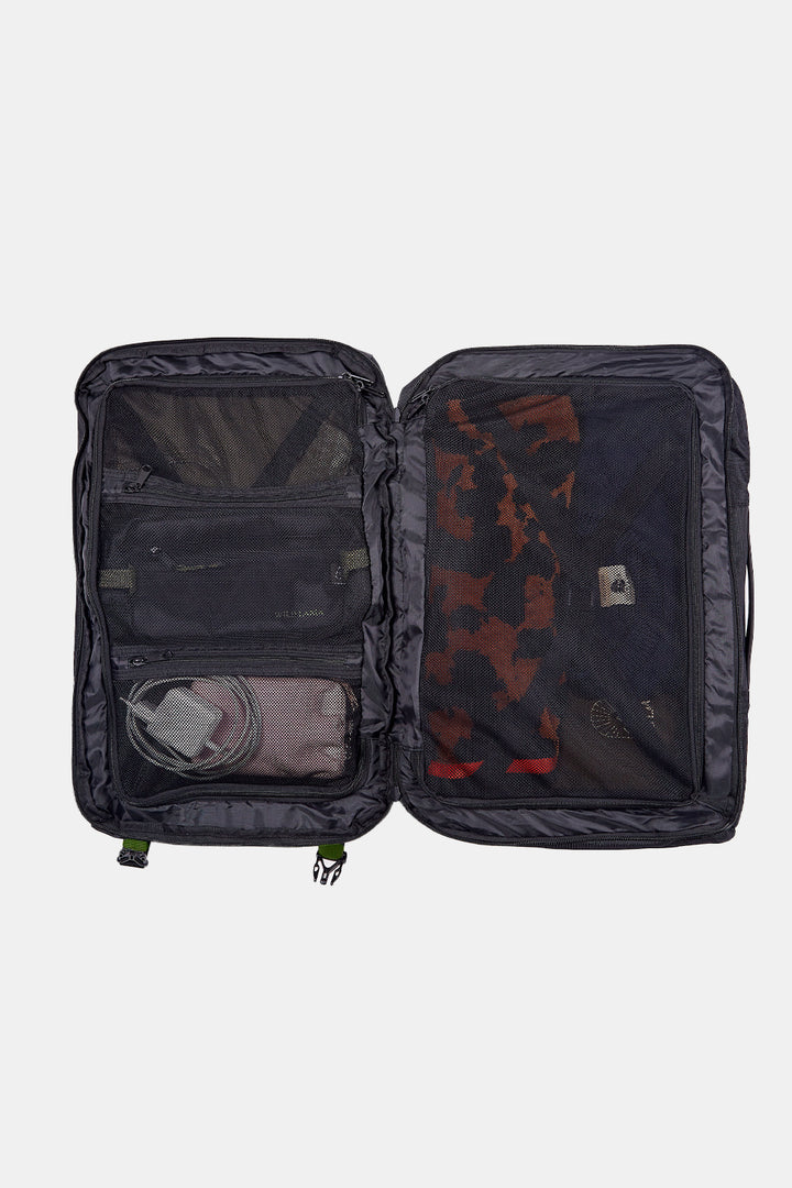 Mochila Travel Duma Reciclada Negra Petróleo 40L
