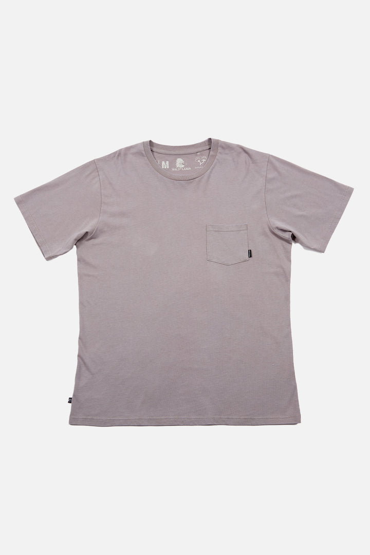 Polera Slim Fit Bichu Orgánica Gris Hombre
