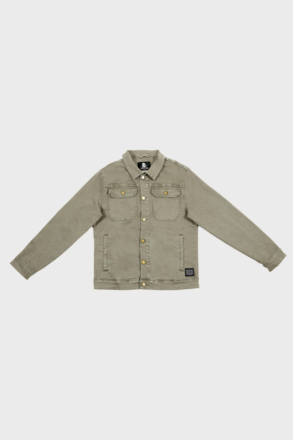 Chaqueta Serrano Orgánico Gris Verdoso Hombre
