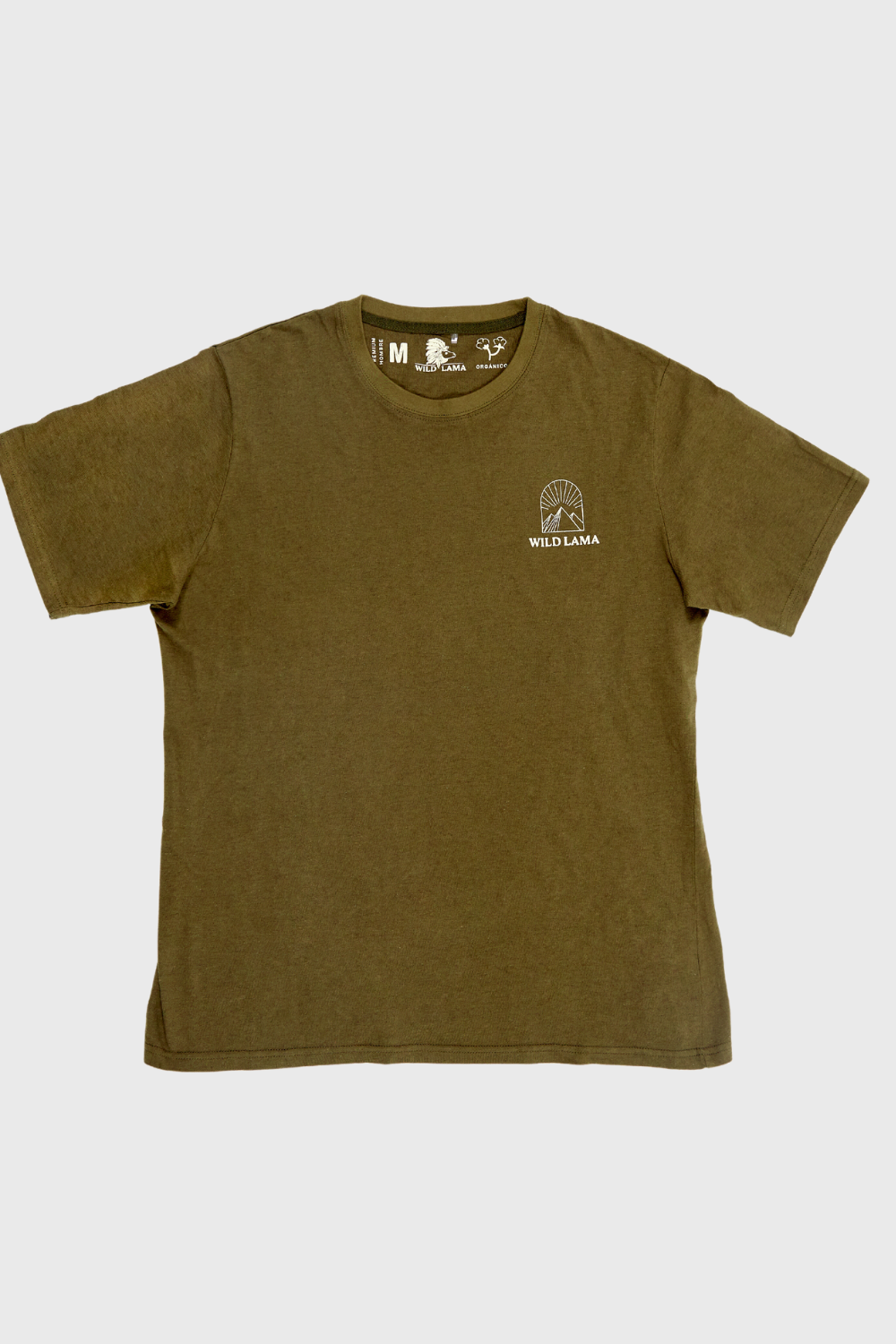 Polera Natre Cáñamo Verde Hombre