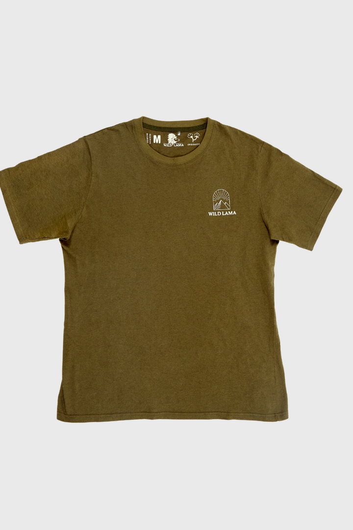 Polera Natre Cáñamo Verde Hombre