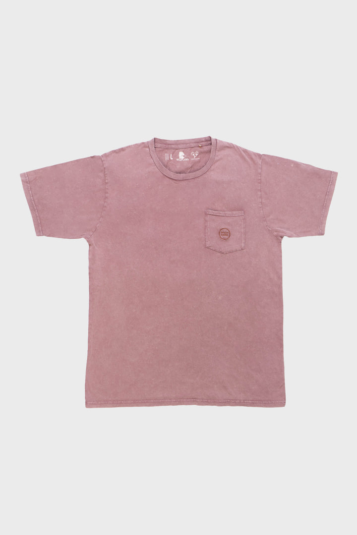 Polera Humos Orgánica Terracota Hombre