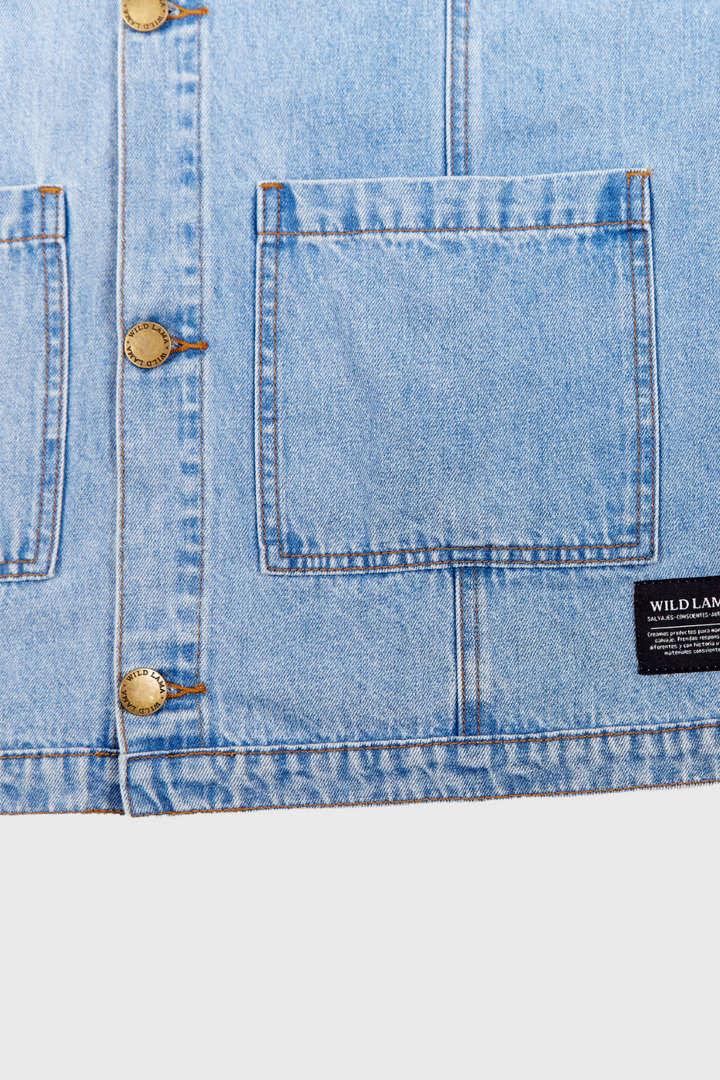 Chaqueta Artemisa Orgánica Denim Mujer