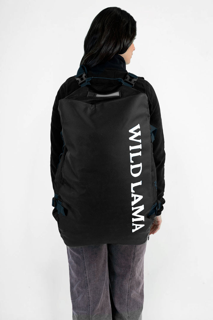 Bolso Travel Bek Reciclada Negra 60L