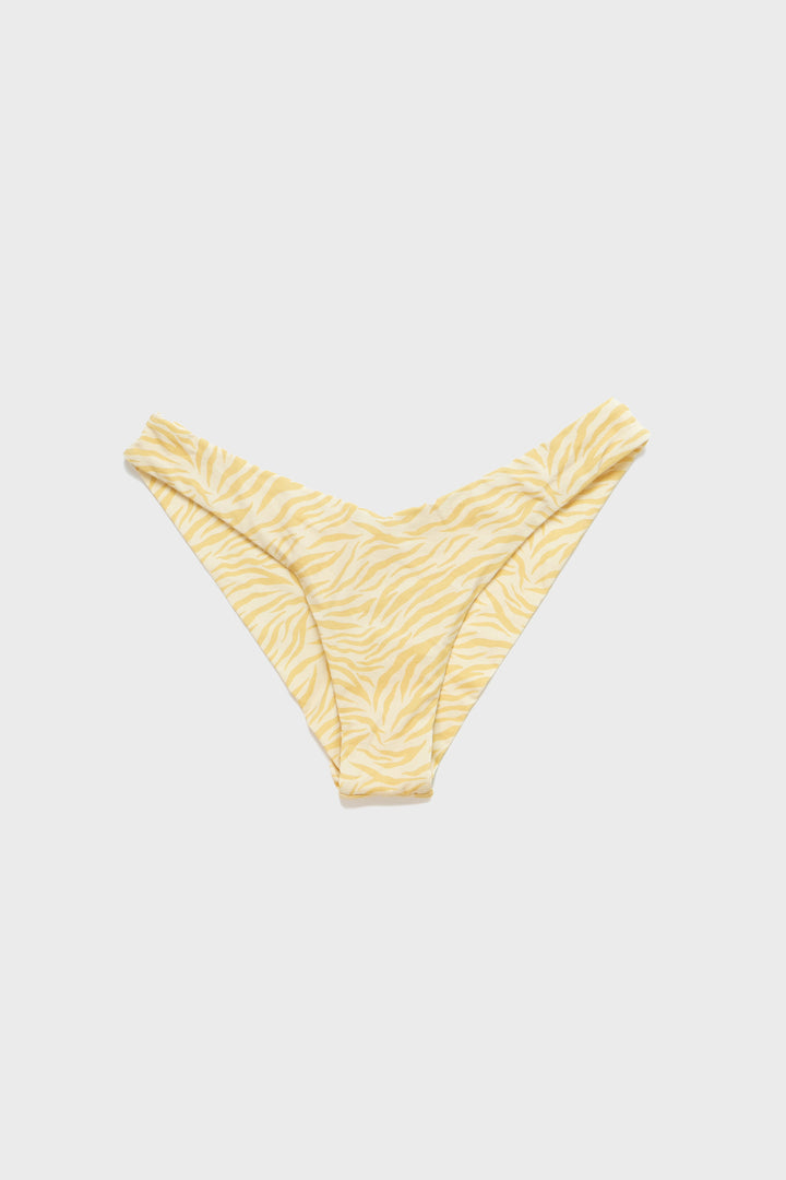 Bikini Mompiche Print Amarillo Mujer
