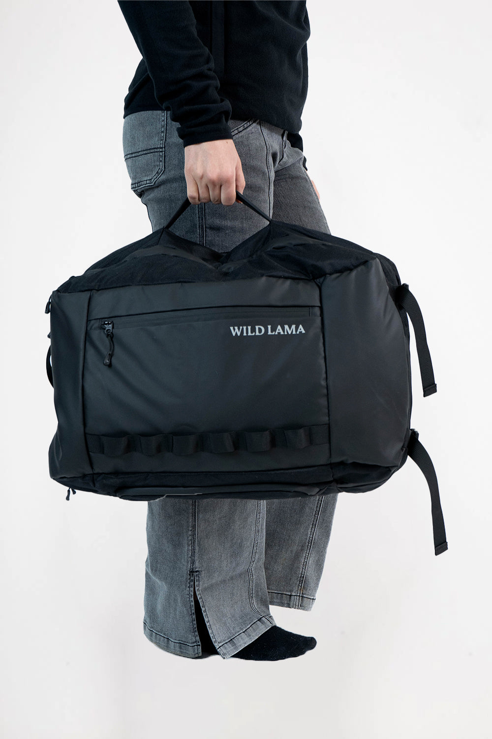 Mochila Travel Duma Reciclada Negra 40L