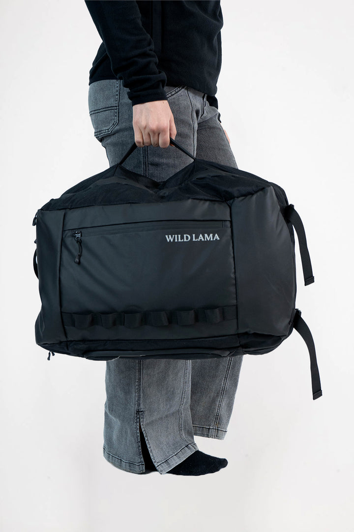 Mochila Travel Duma Reciclada Negra 40L