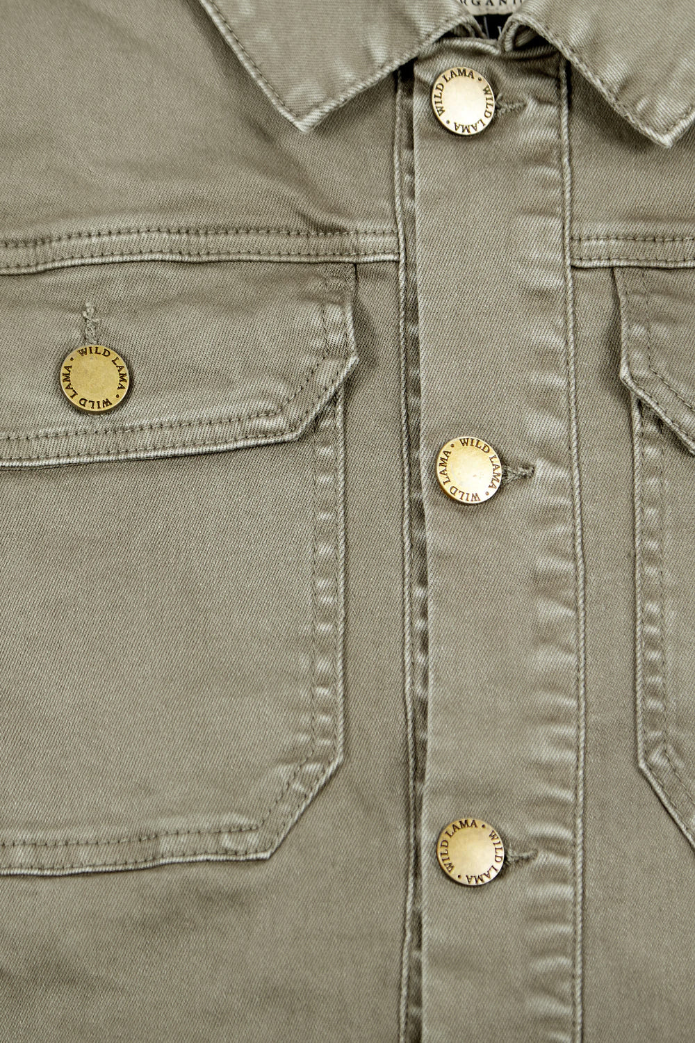 Chaqueta Serrano Orgánico Gris Verdoso Hombre
