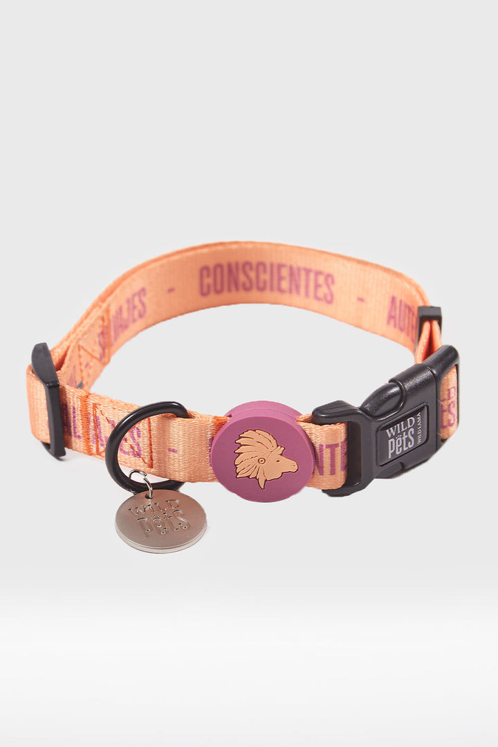 Collar Golfo Reciclado Naranjo Talla M