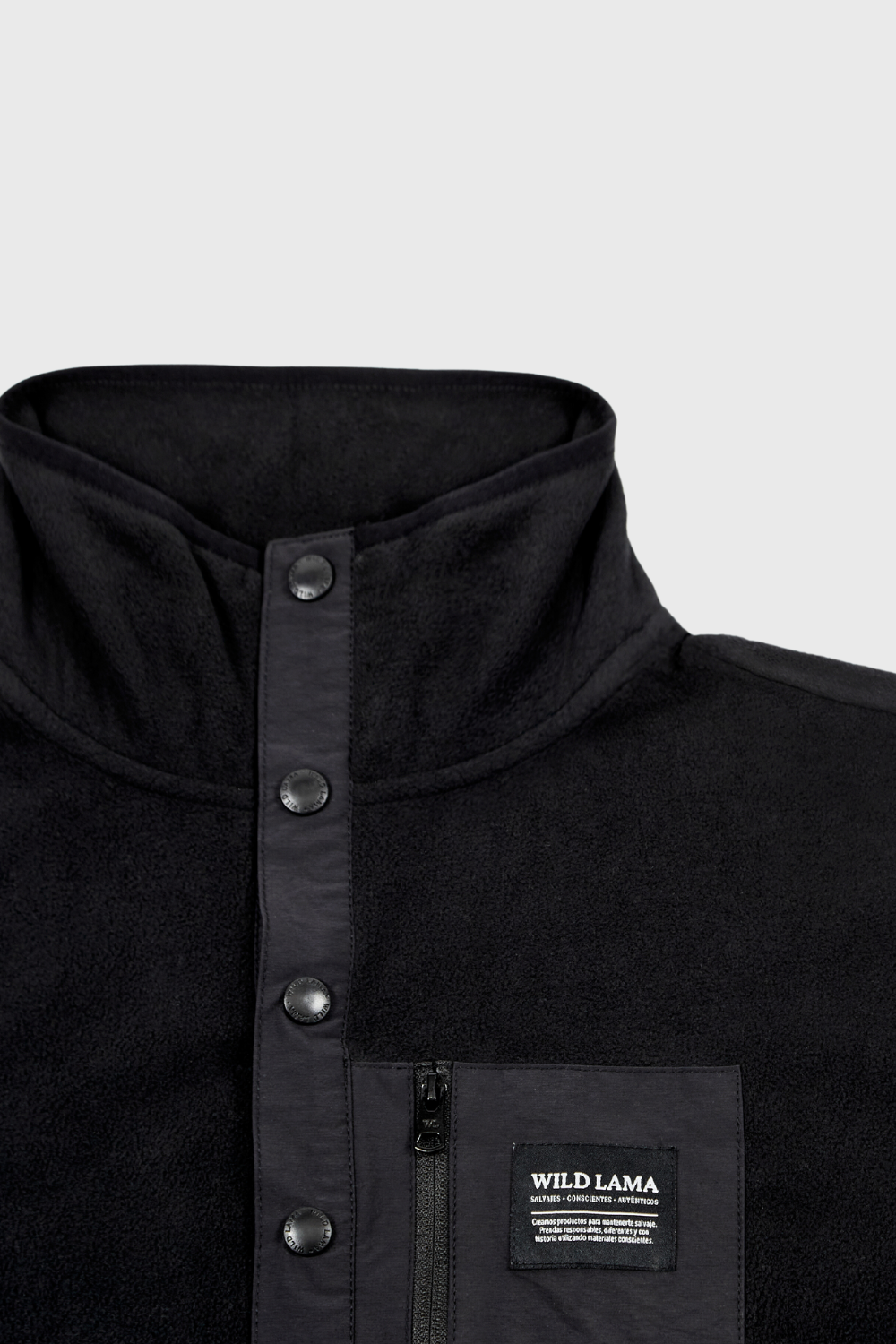 Polar Lava Reciclado Negro Hombre
