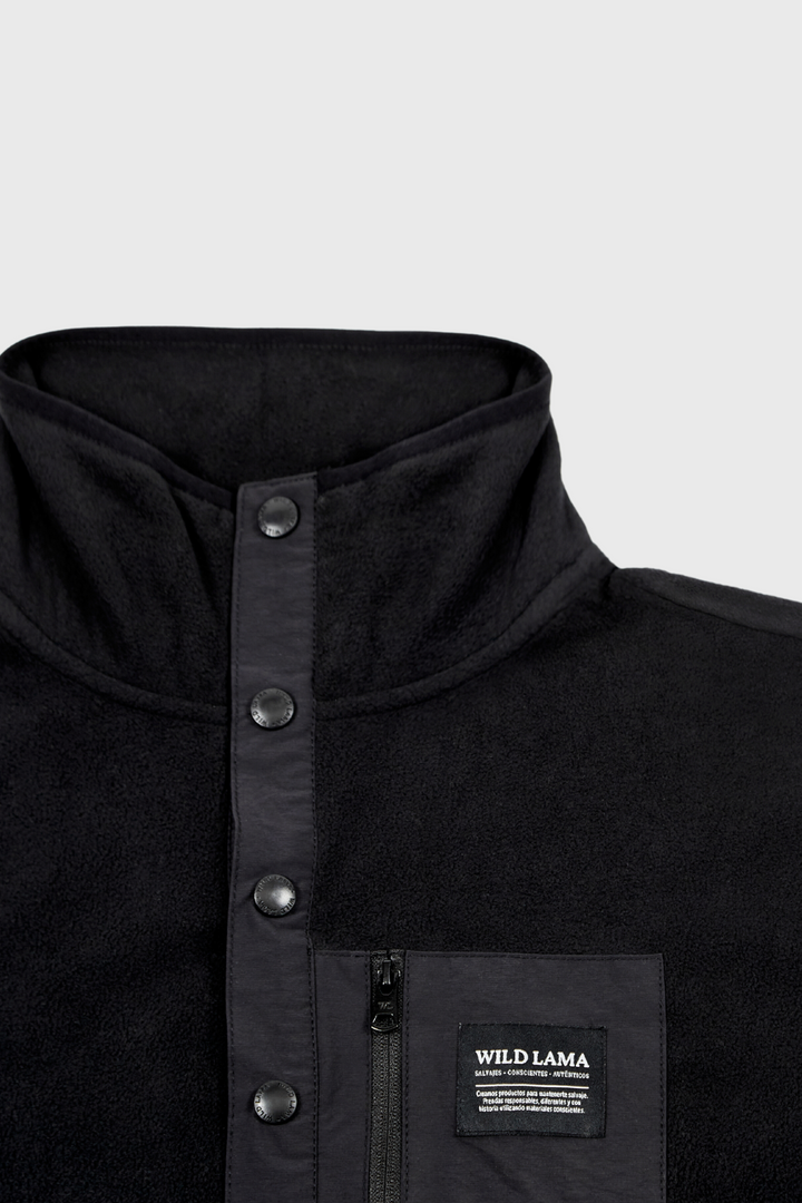 Polar Lava Reciclado Negro Hombre