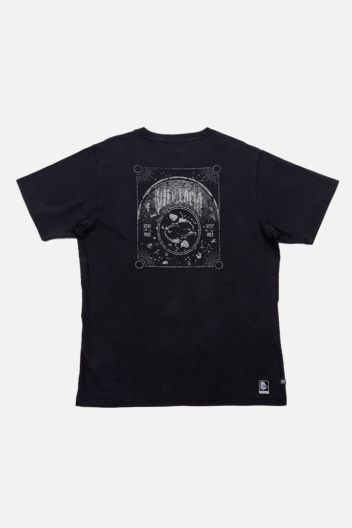 Polera Puya Orgánica Negro Hombre