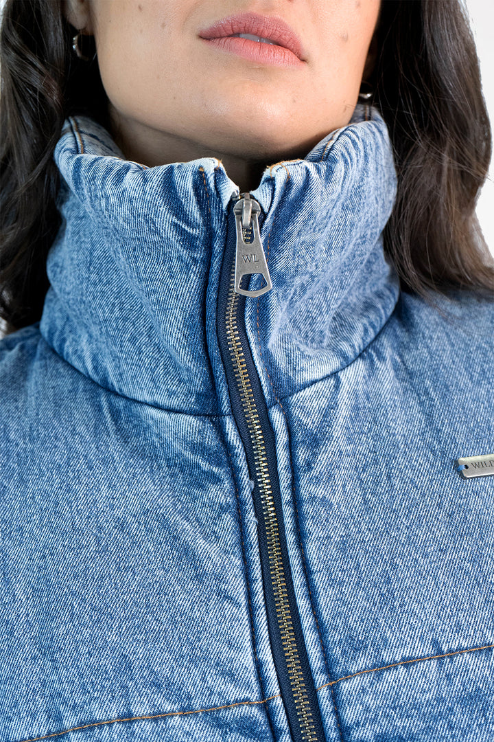 Puffa Denim Orgánico Mujer