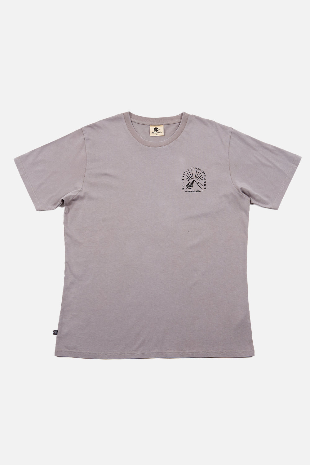 Polera Trona Orgánica Gris Hombre