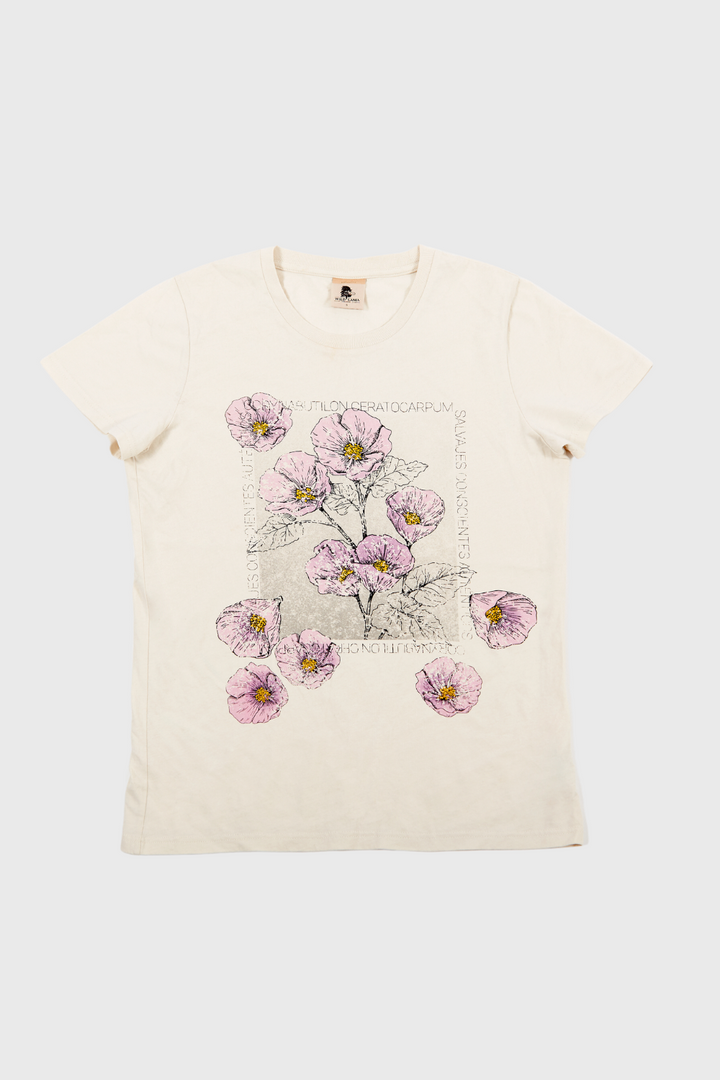 Polera Tila Orgánica Crudo Mujer
