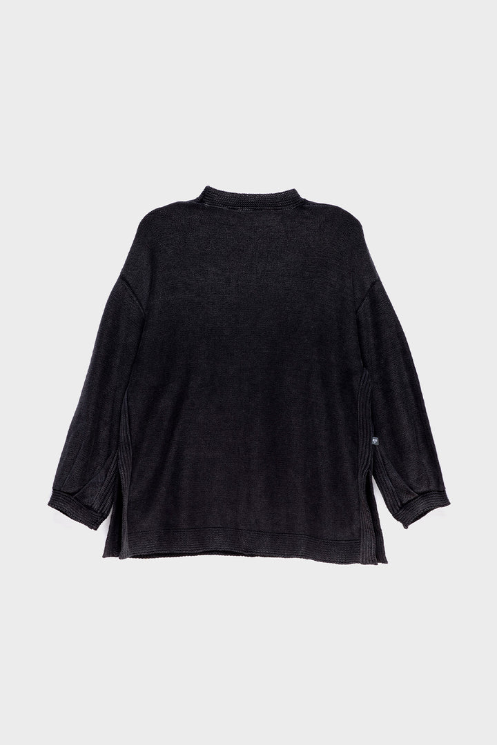Sweater Noir Orgánico Negro Mujer