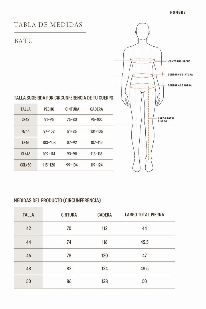Traje De Baño Batu Reciclado Azul Hombre