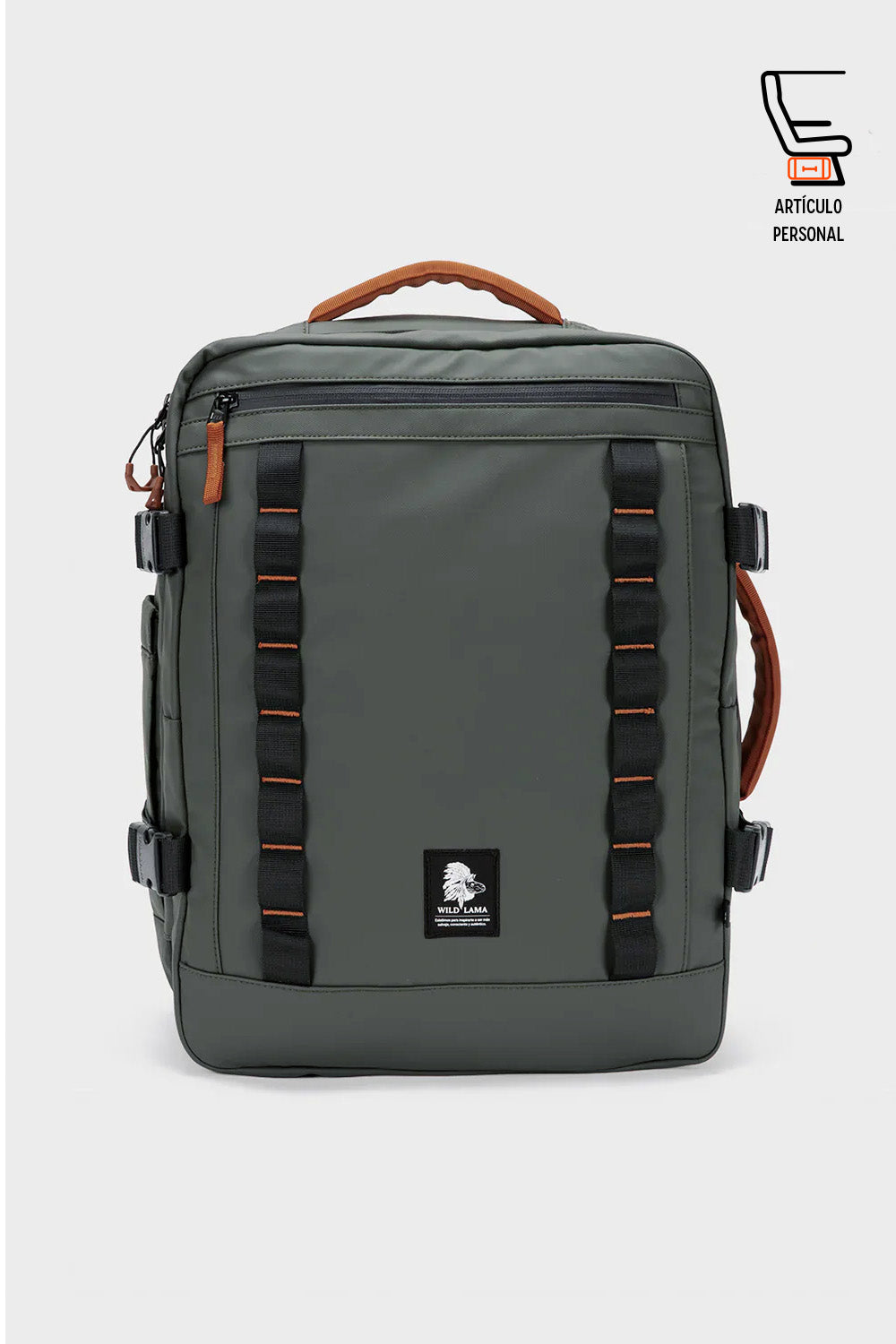 Mochila Travel Baku M Reciclada Verde 26 Lts.