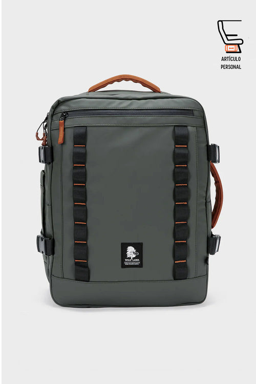 Mochila Travel Baku M Reciclada Verde 26 Lts.