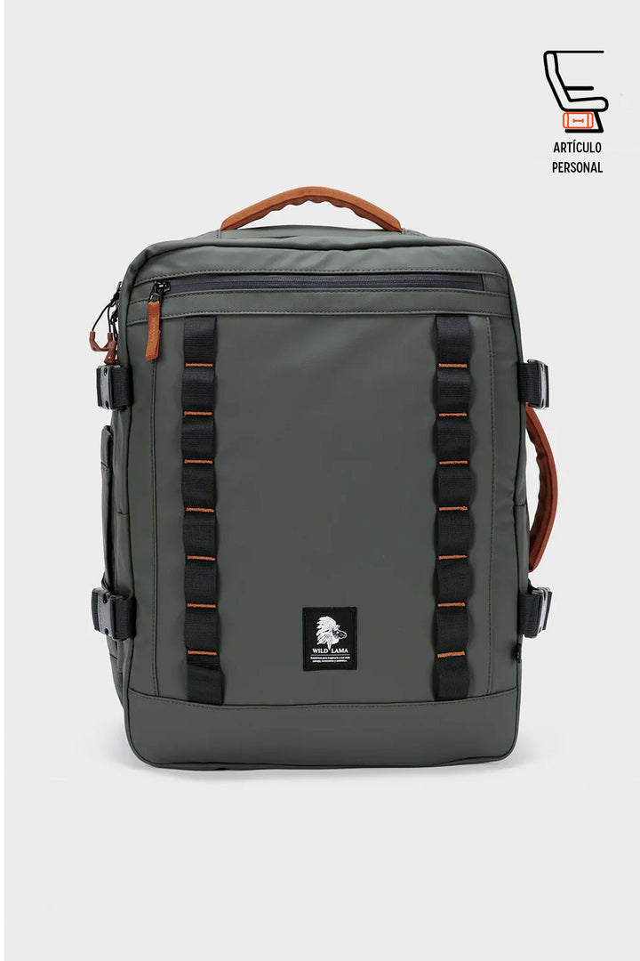 Mochila Travel Baku M Reciclada Verde 26 Lts.