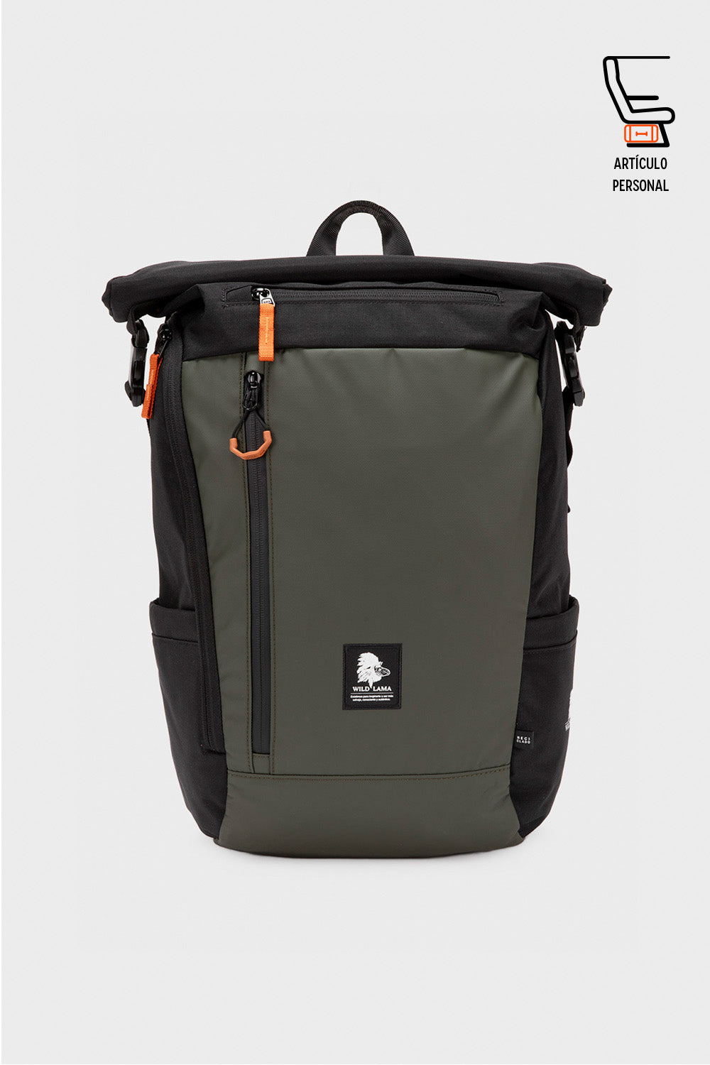 Mochila Travel Oca Reciclada Verde 24 Lts.