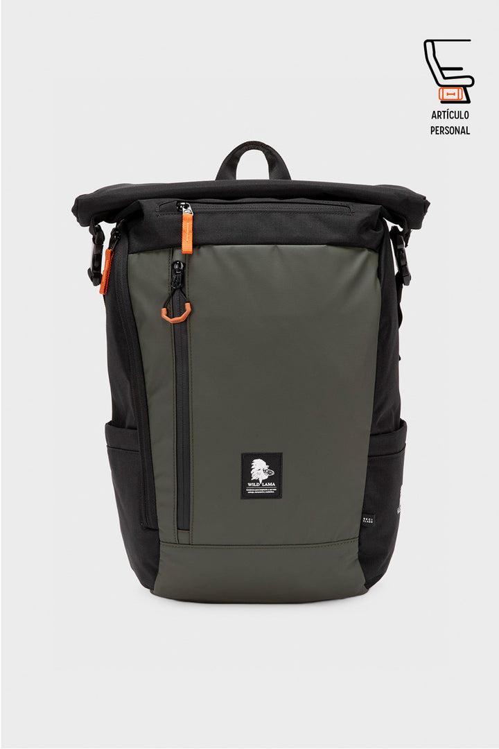 Mochila Travel Oca Reciclada Verde 24 Lts.