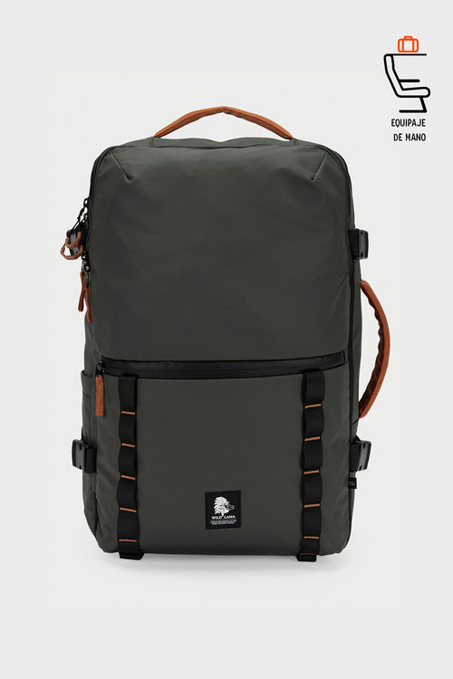 Mochila Travel Baku L Reciclada Verde 44 Lts.