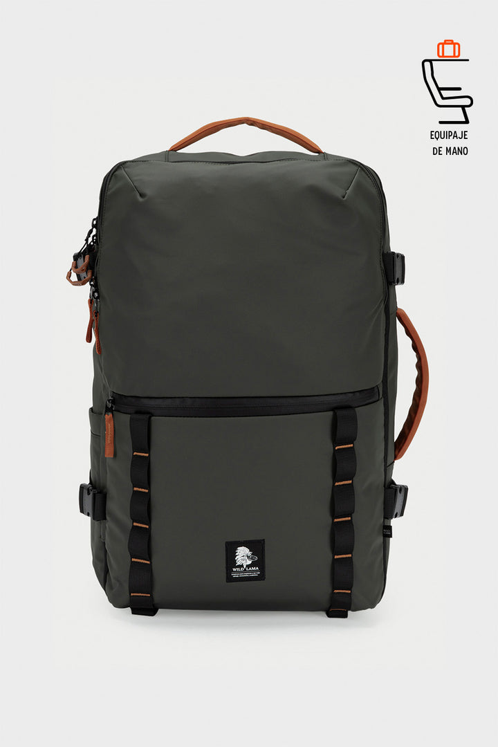 Mochila Travel Baku L Reciclada Verde 44 Lts.