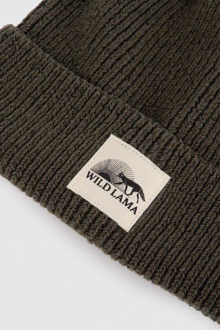 Gorro Greg Fibra de Origen Natural Verde Militar