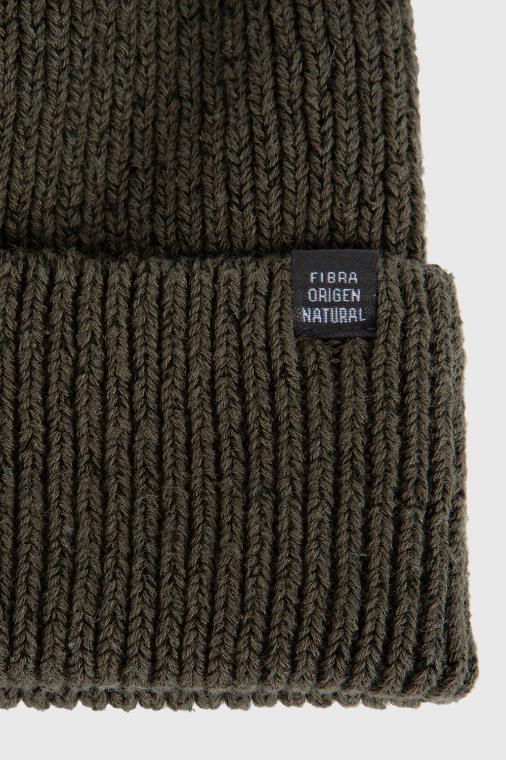Gorro Greg Fibra de Origen Natural Verde Militar