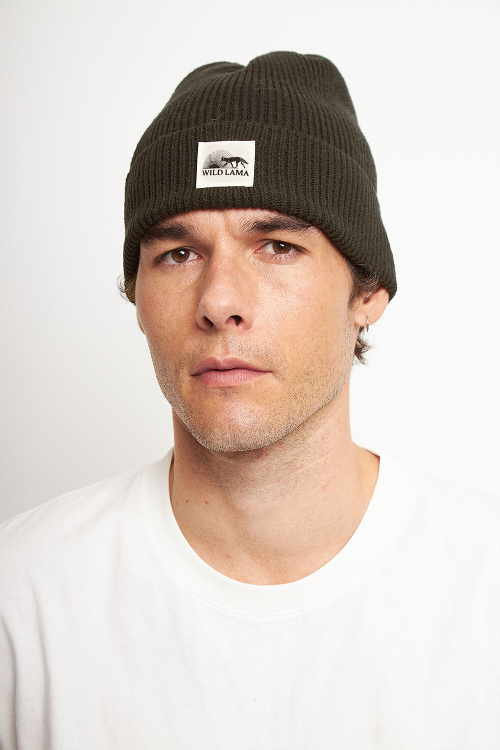 Gorro Greg Fibra de Origen Natural Verde Militar