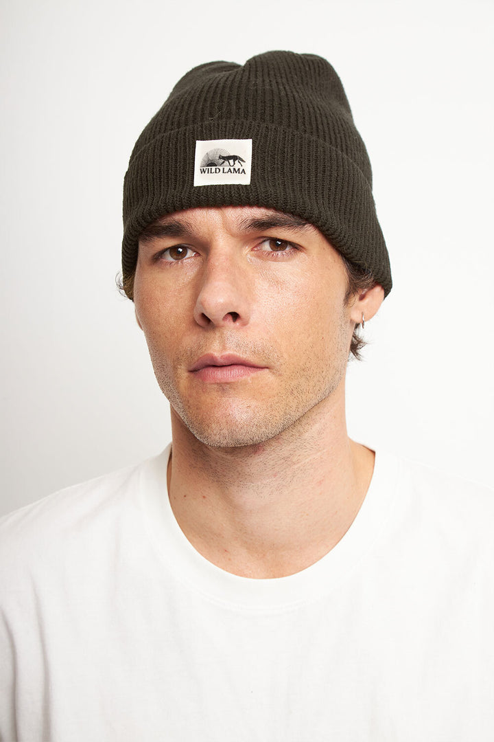 Gorro Greg Fibra de Origen Natural Verde Militar