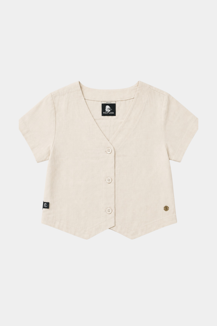 Blusa Nysa Beige Mujer