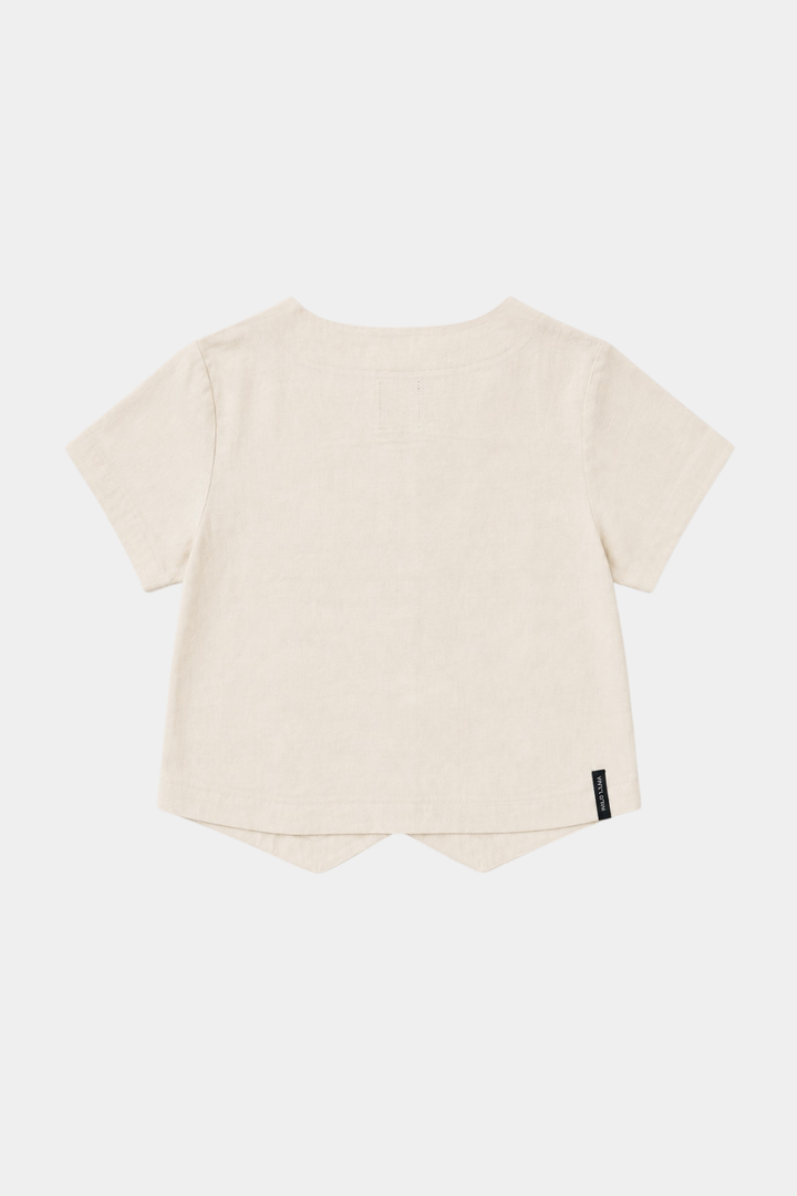 Blusa Nysa Beige Mujer