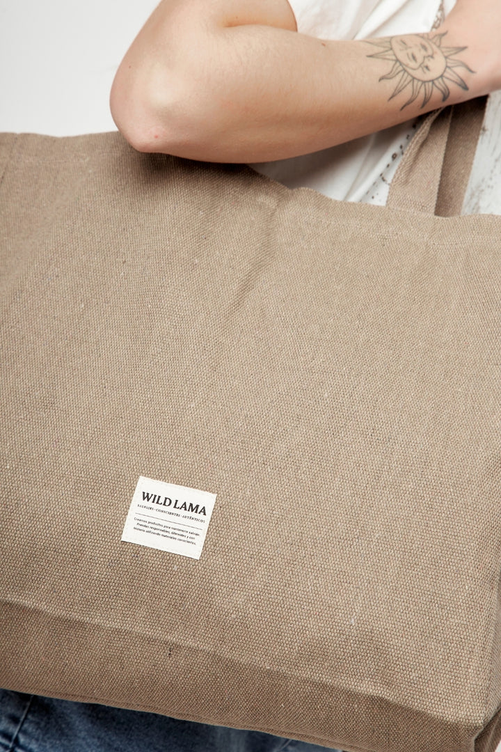 Tote Bag Taca Reciclada Café