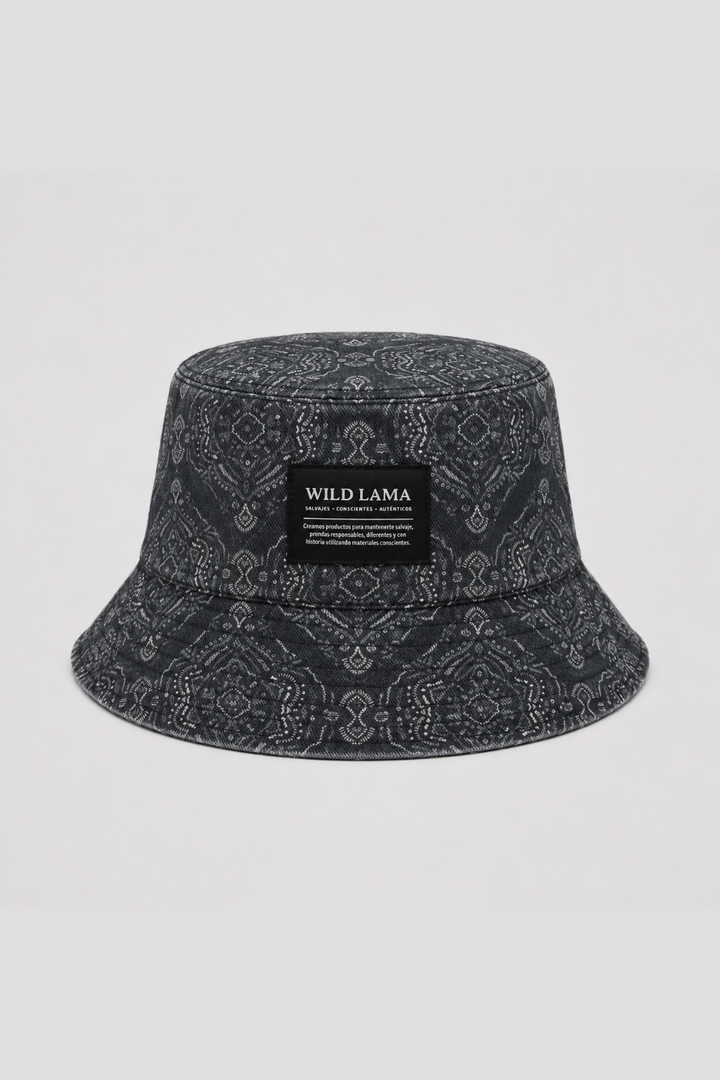 Bucket Reversible Orgánico Print Marengo