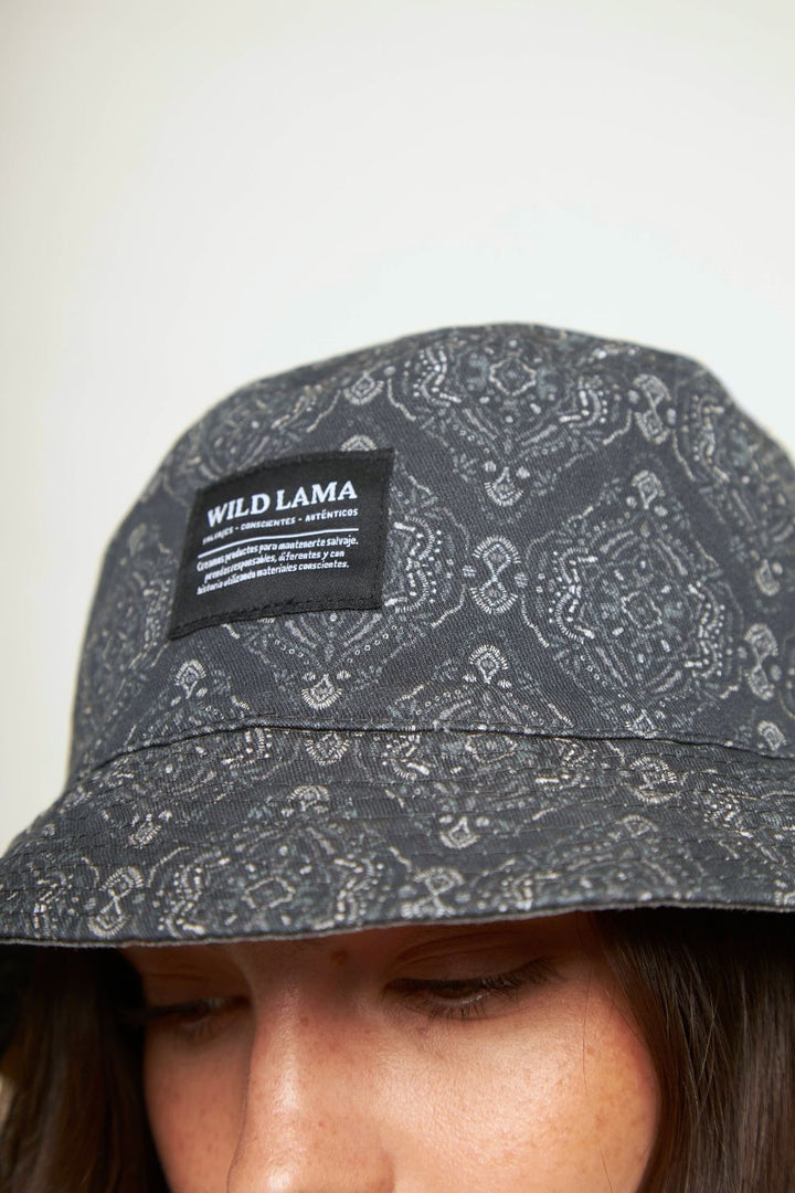 Bucket Reversible Orgánico Print Marengo