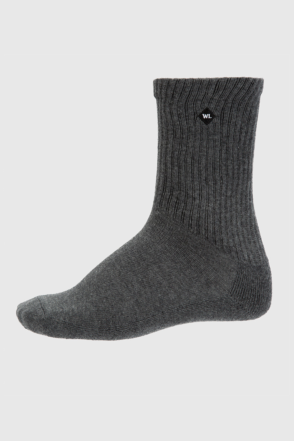 Calcetin Urbano Roku Solid Orgánico Gris Melange