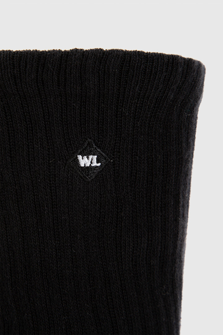 Calcetin Urbano Roku Solid Orgánico Negro