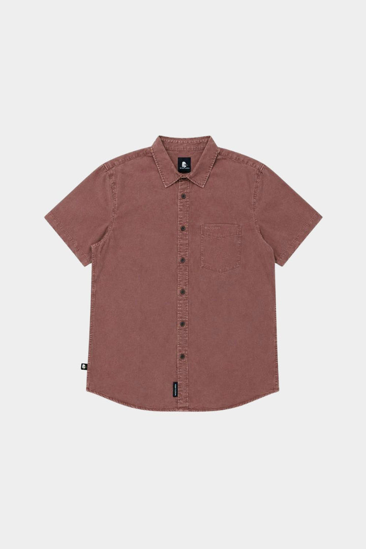 Camisa Jim Café Hombre