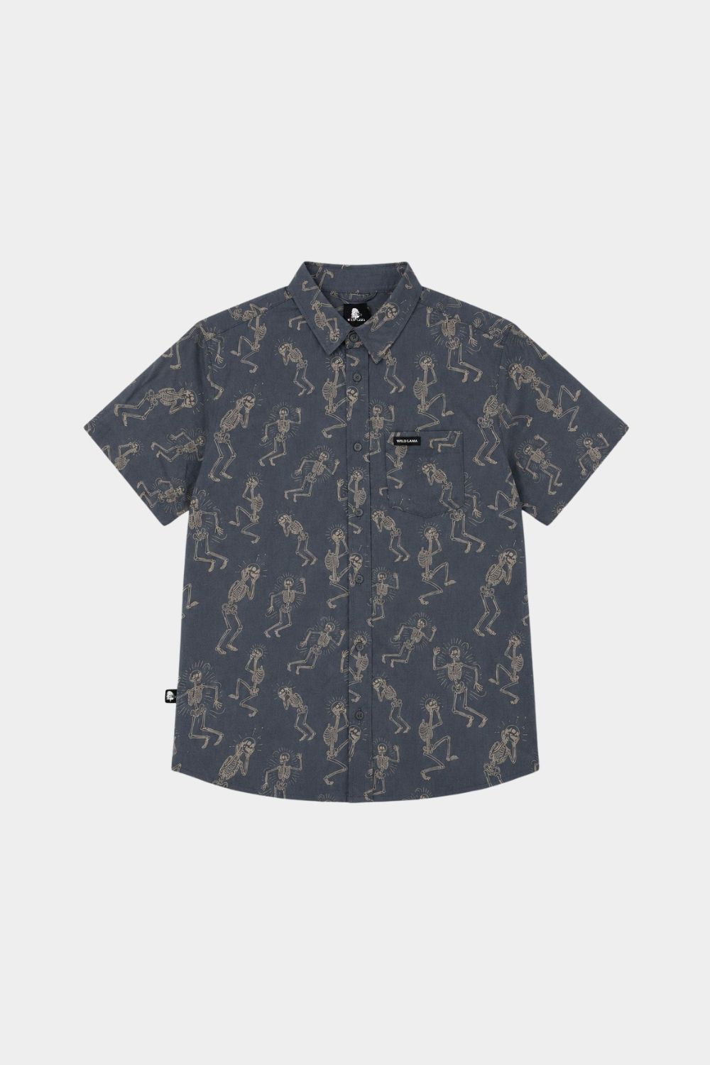Camisa Mero Calavera Negra  Hombre