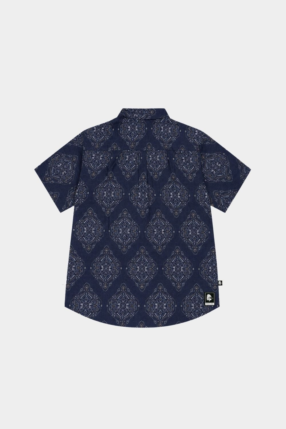 Camisa Mero Mandala Azul Hombre