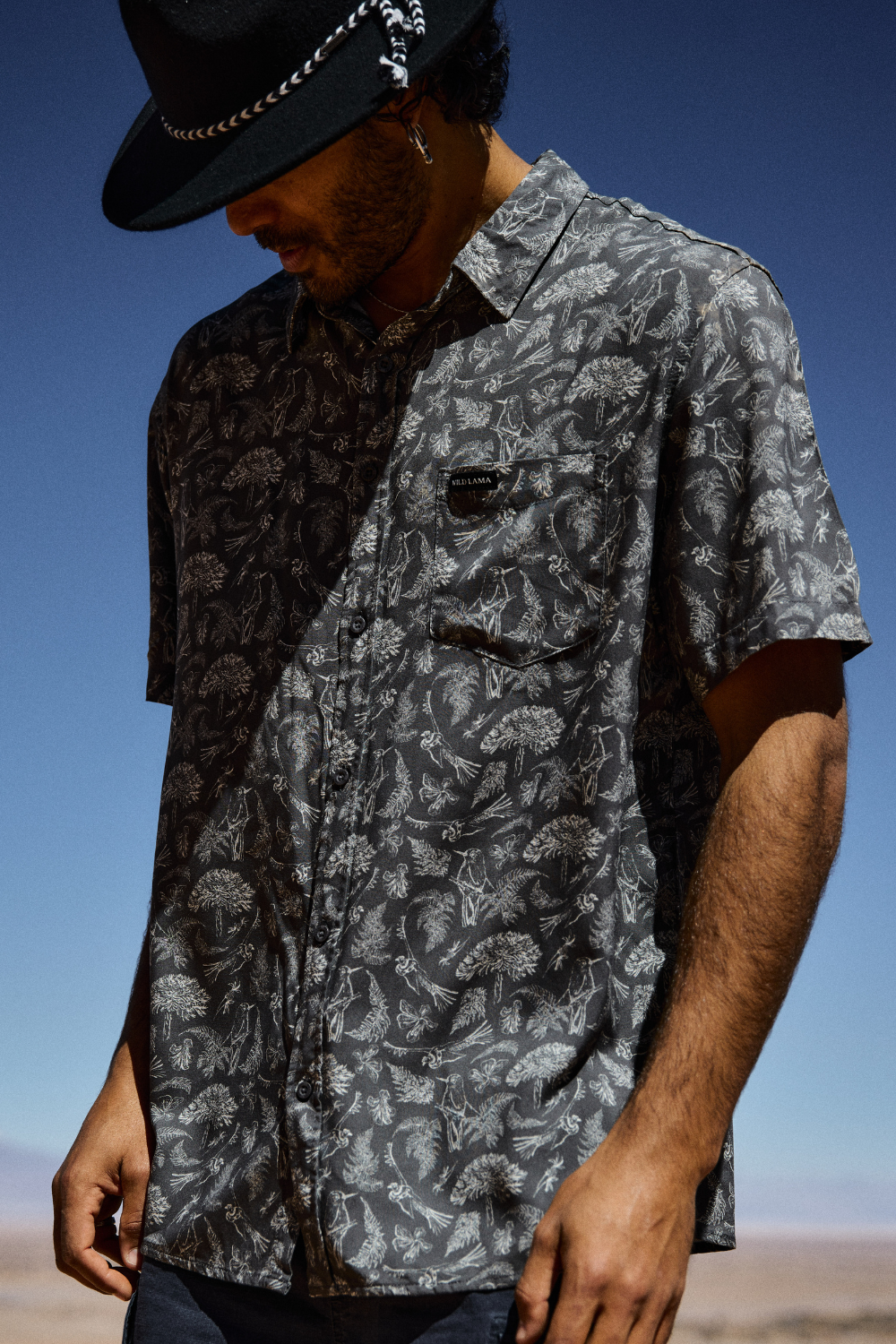 Camisa Mero Naturaleza Gris Hombre ECOVERO™