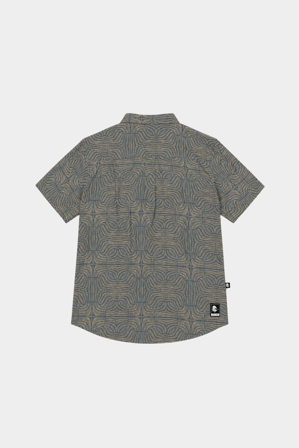 Camisa Mero Ondas Verde Hombre