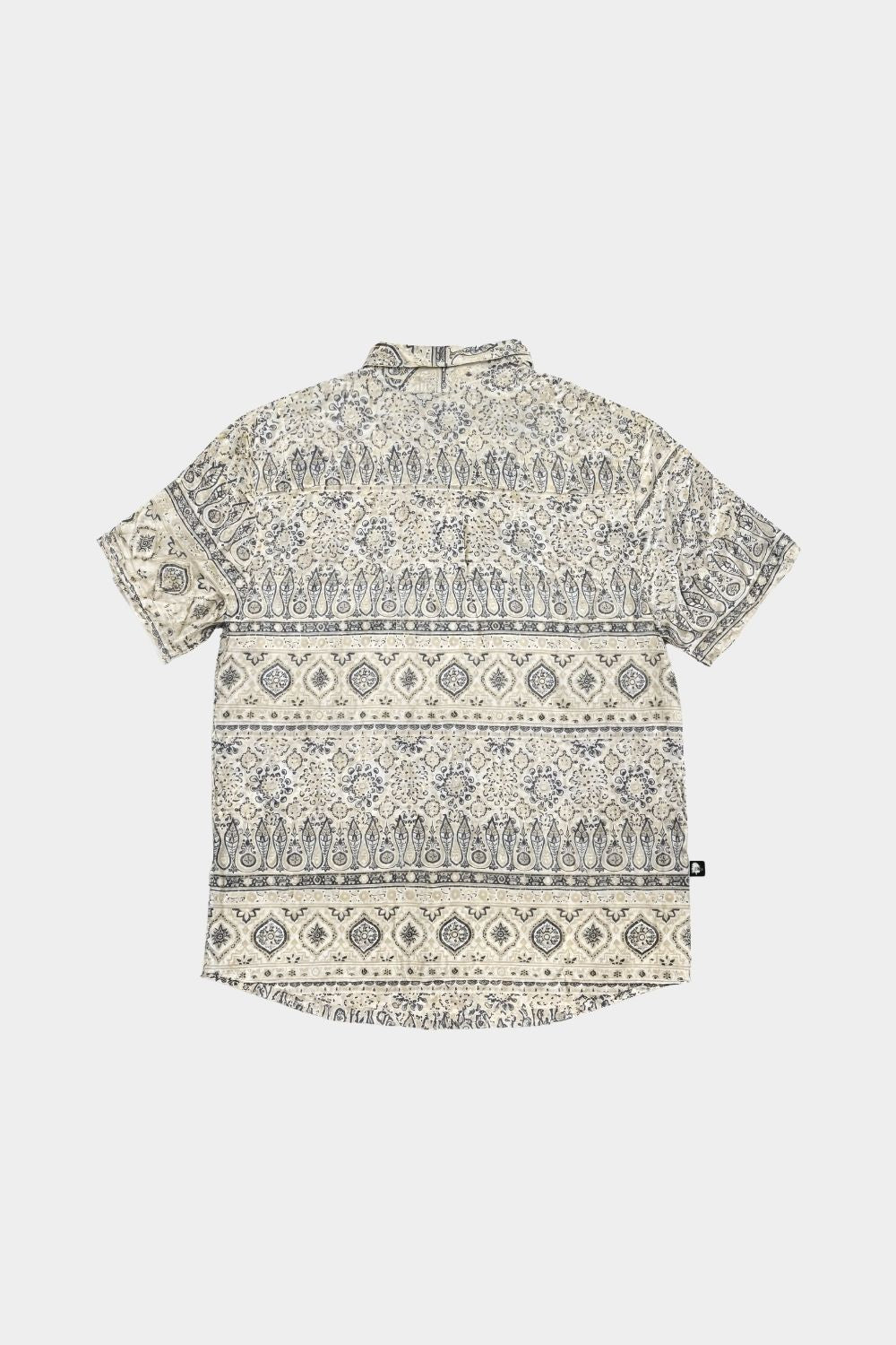 Camisa Mero Paisley Beige Hombre